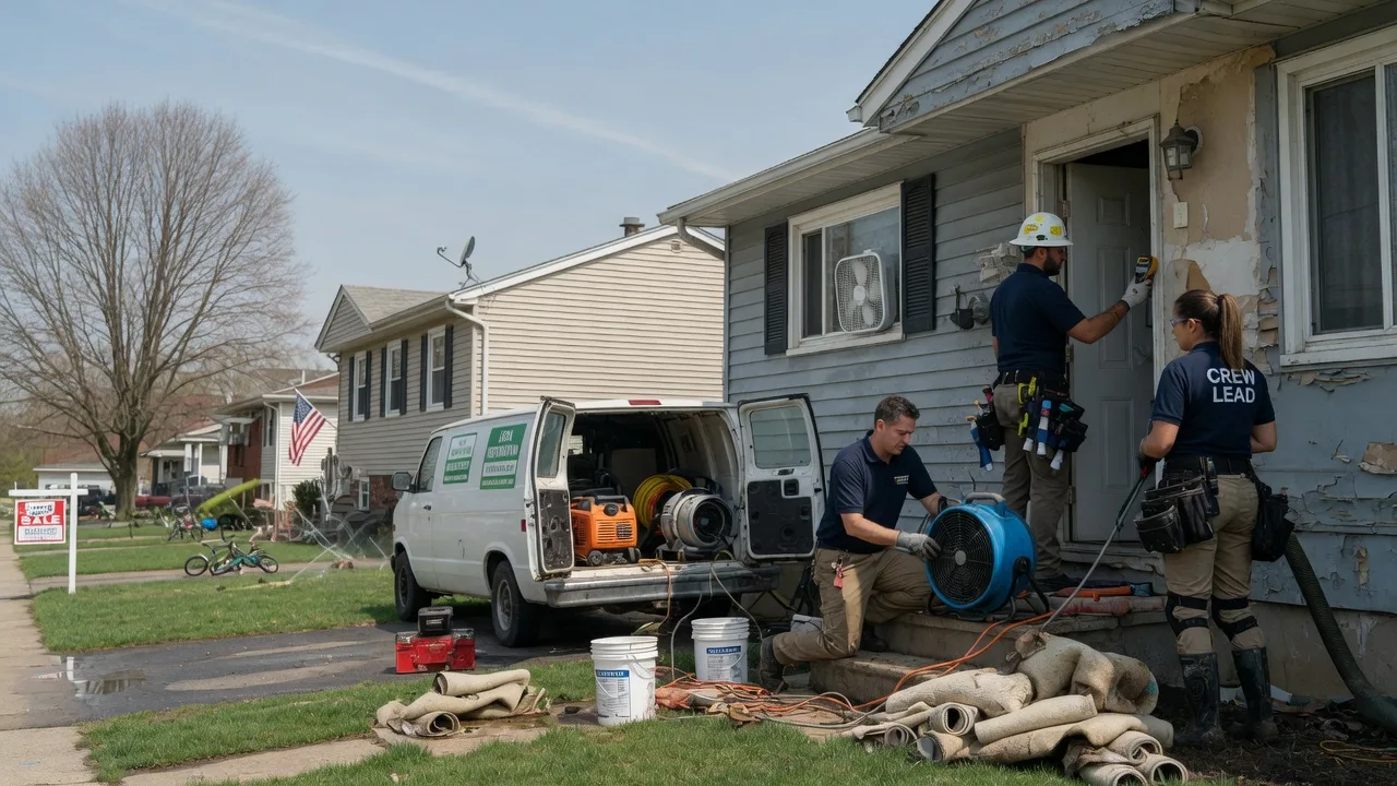 Flood Cleanup in Plainsboro, NJ near me